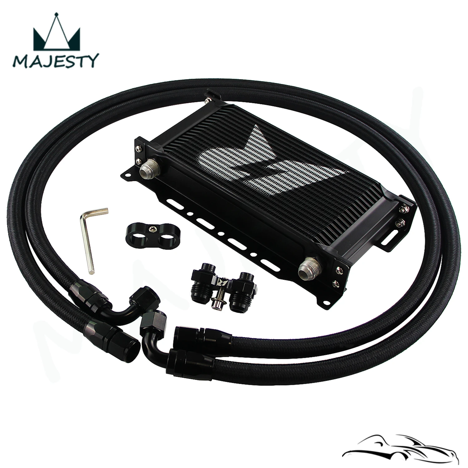 

Комплект масляного радиатора AN10, 19 рядов, подходит для BMW 07-12 E92 335i/335is/335xi/335i/xDrive (бокалы)