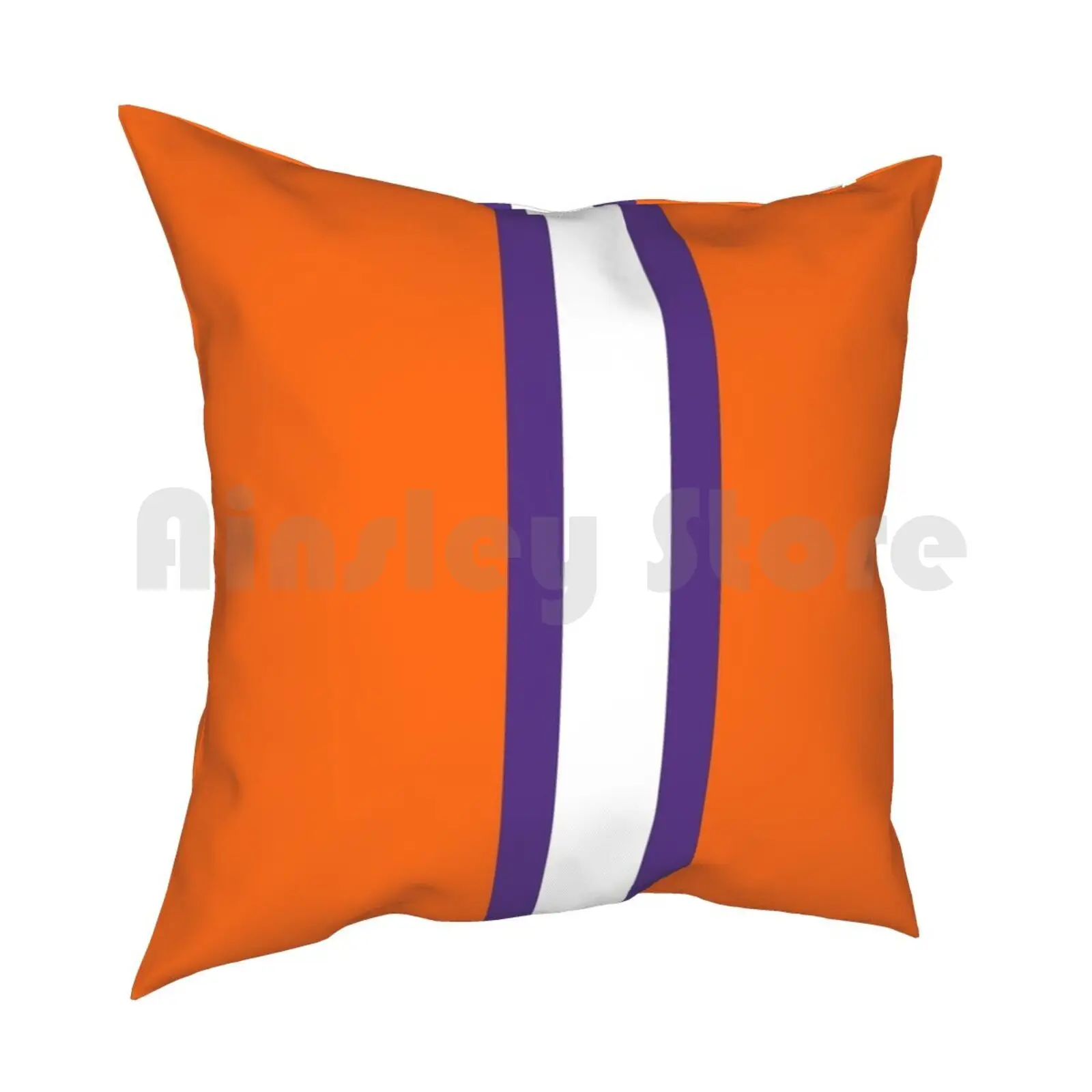 Клемсон Тигры в полоску Подушка Чехол с принтом домашняя мягкая подушка Clemson