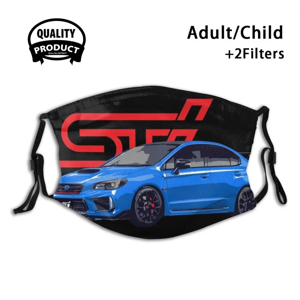 

Sti S209 - World Rally Blue Diy Adult Kids Face Mask Sti Wrx Wrx Sti Sportscar Evo Rally Impreza Supercar Jdm Stance Ej25 Ej20