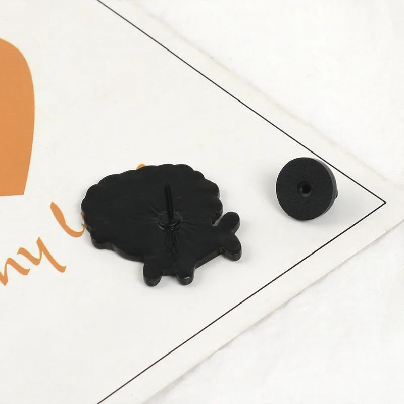 Cartoon Animal Lovely Puppy Rainbow Hair Triangle Brooch wholesale Badge Alloy Metal Enamel Pin Jewelry accessories | Дом и сад