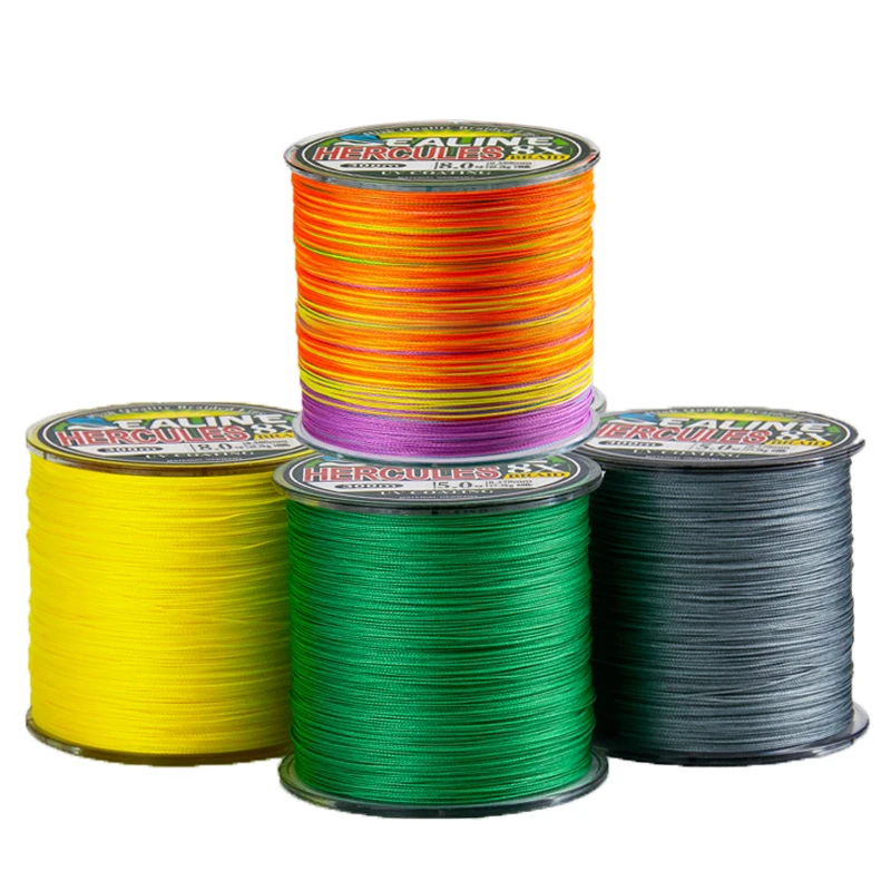 300M Fishing Braid Line 4-200LB 4 Strands 8 Strands Braid Fishing line Multifilament Super Strong Fishing Wire Carp Fishing