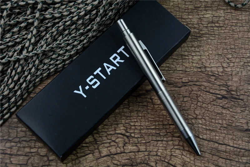 Y-START YP06 тактическая ручка TC4 Титан сплав для офиса на открытом воздухе подарки EDC