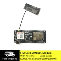 sim800l gprs gsm module pcb with antenna simcom 2g modem sim board quad band for arduino