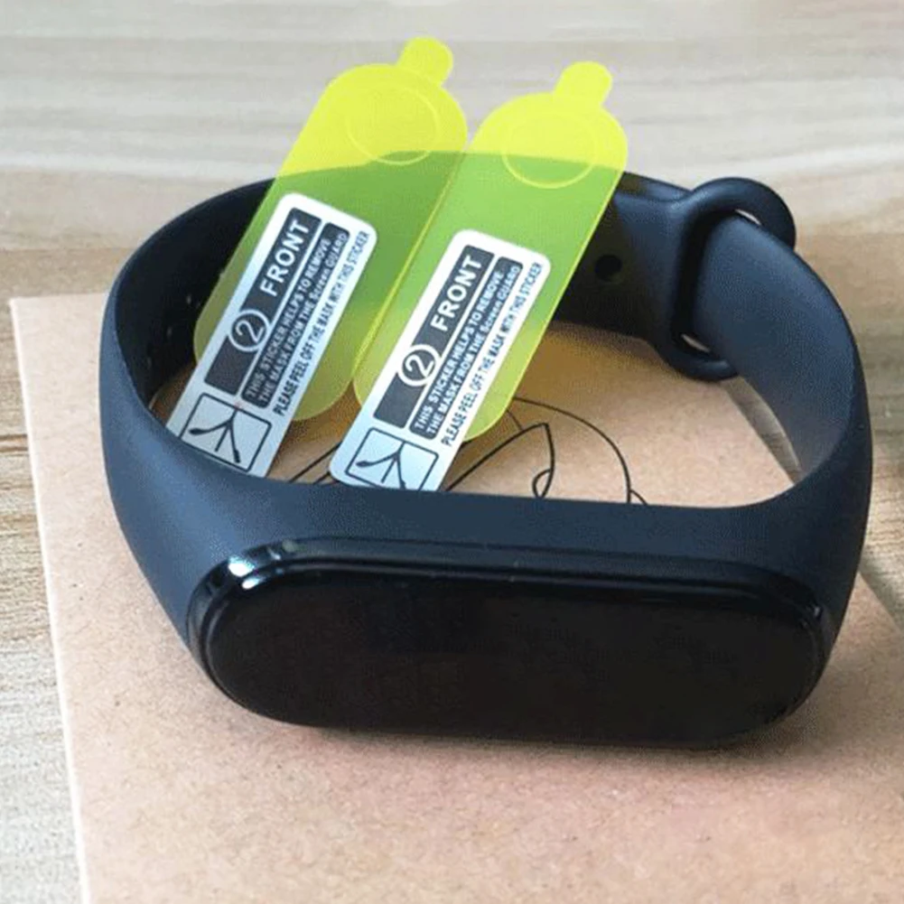 6 шт смарт-Браслет ТПУ пленка удобный элемент элегантные часы для Xiaomi Mi Band 4