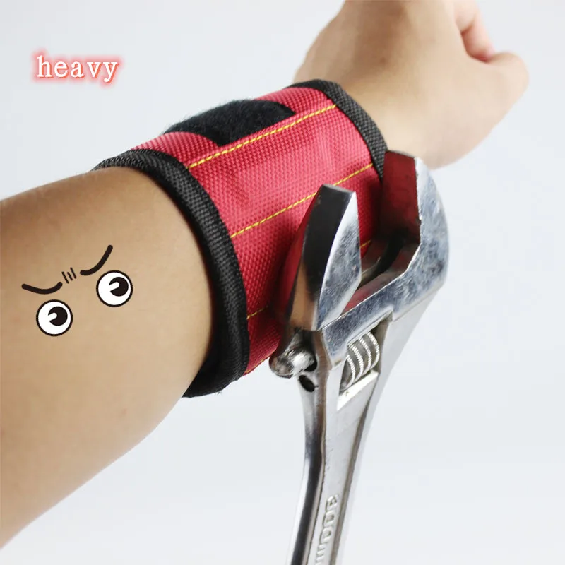 

Magnetic Magnetic Wrist Strap Tool Kit Electrical Accessories Magnet Pick-Up Device Adsorption Screw Magnetic Wrist Band