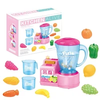 kids play kitchen toy pretend play set educational toys kitchen juicer mixer and other accessories for boys girls