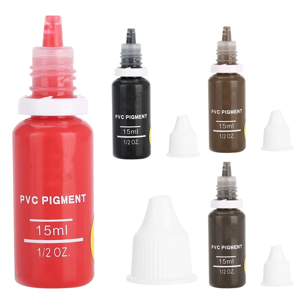 4 Colors Tattoo Pigment Eyebrow Lips Eyeline Microblading Coloring Cream For Permanent Makeup Tool | Красота и здоровье