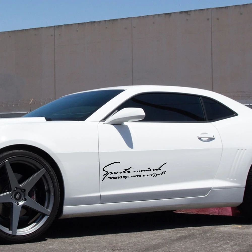 

Для 2X разных цветов спортивная сила разума Для Camaro эмблемы 10-15 Виниловые наклейки