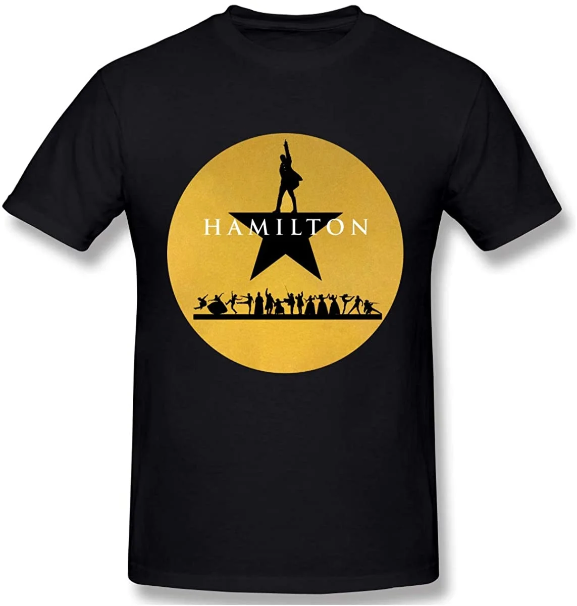 

An American Musical Silhouet Classic Star T-shirt. Summer Cat Sho Mouwen O-ne Men T-shirt New S-3XL