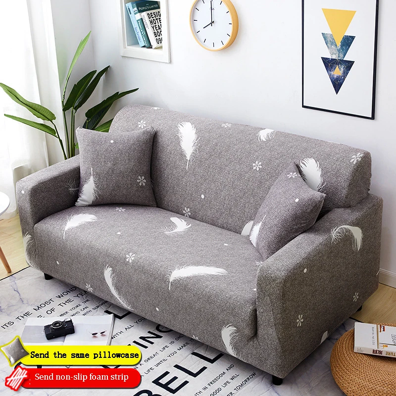 3 местный эластичный диван подлокотник крышка Slipcover стрейч для гостиной Универсальный нескользящий все включено мебель протектор