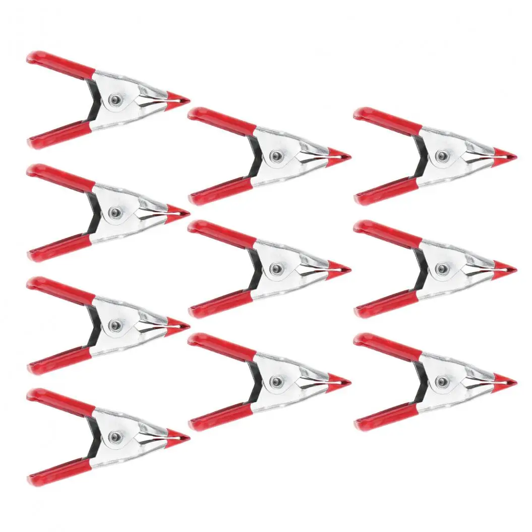 10 шт. 2-дюймовые многофункциональные пружинные зажимы из металлического листа