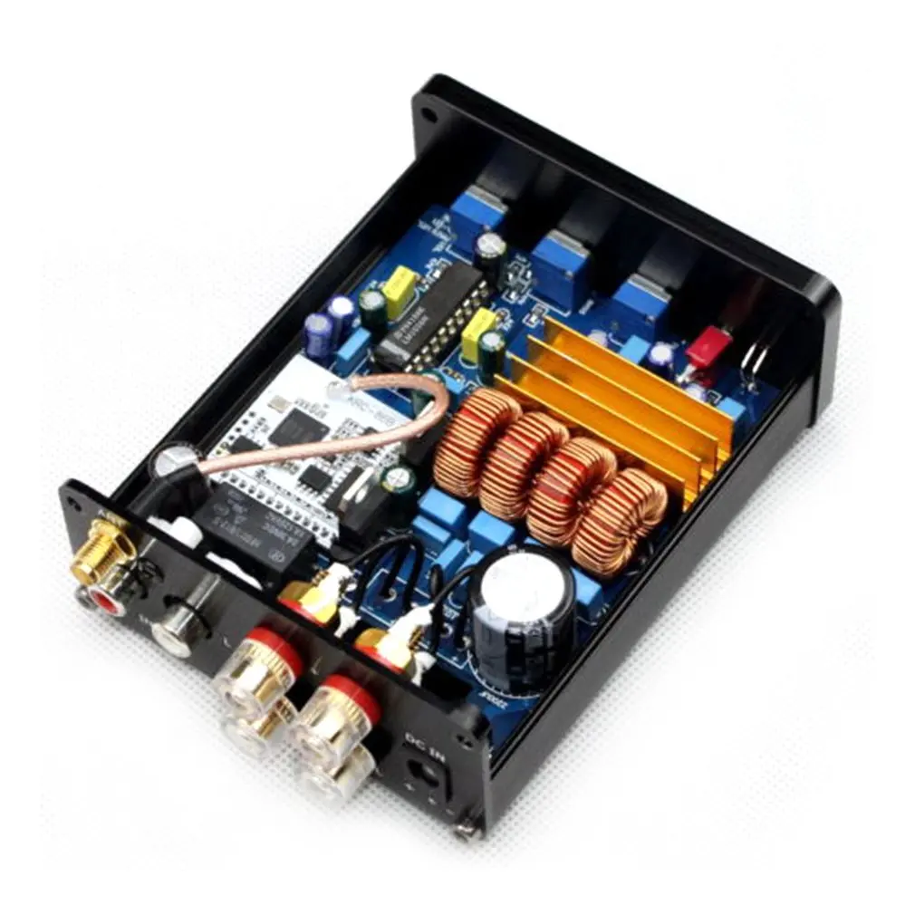 Класс D AMP TPA3116 LM1036 Регулировка громкости Bluetooth цифровой усилитель мощности мини