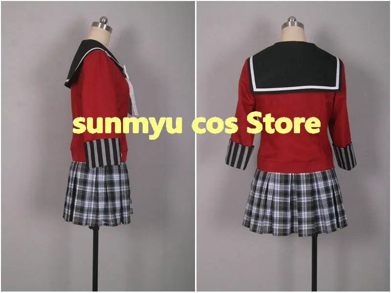 

New Danganronpa V3 Harukawa Maki Minna no Koroshiai Shingakki Cosplay Costume,Custom Size Halloween Wholesale