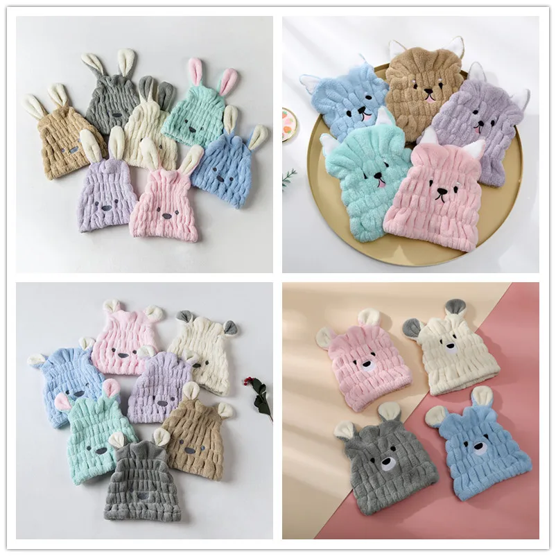 Микрофибра волос Полотенца Обёрточная бумага для Для женщин супер абсорбент