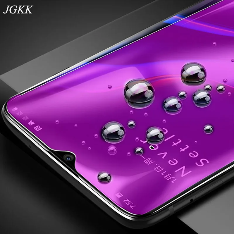 2 шт. для Oneplus 7 с полным покрытием анти-синее закаленное стекло One Plus анти-синий луч