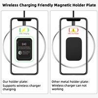 metal plate disk iron sheet magnetic sticker for qi wireless charging for iphone 13 12 11 pro mobile phone wireless charge sheet