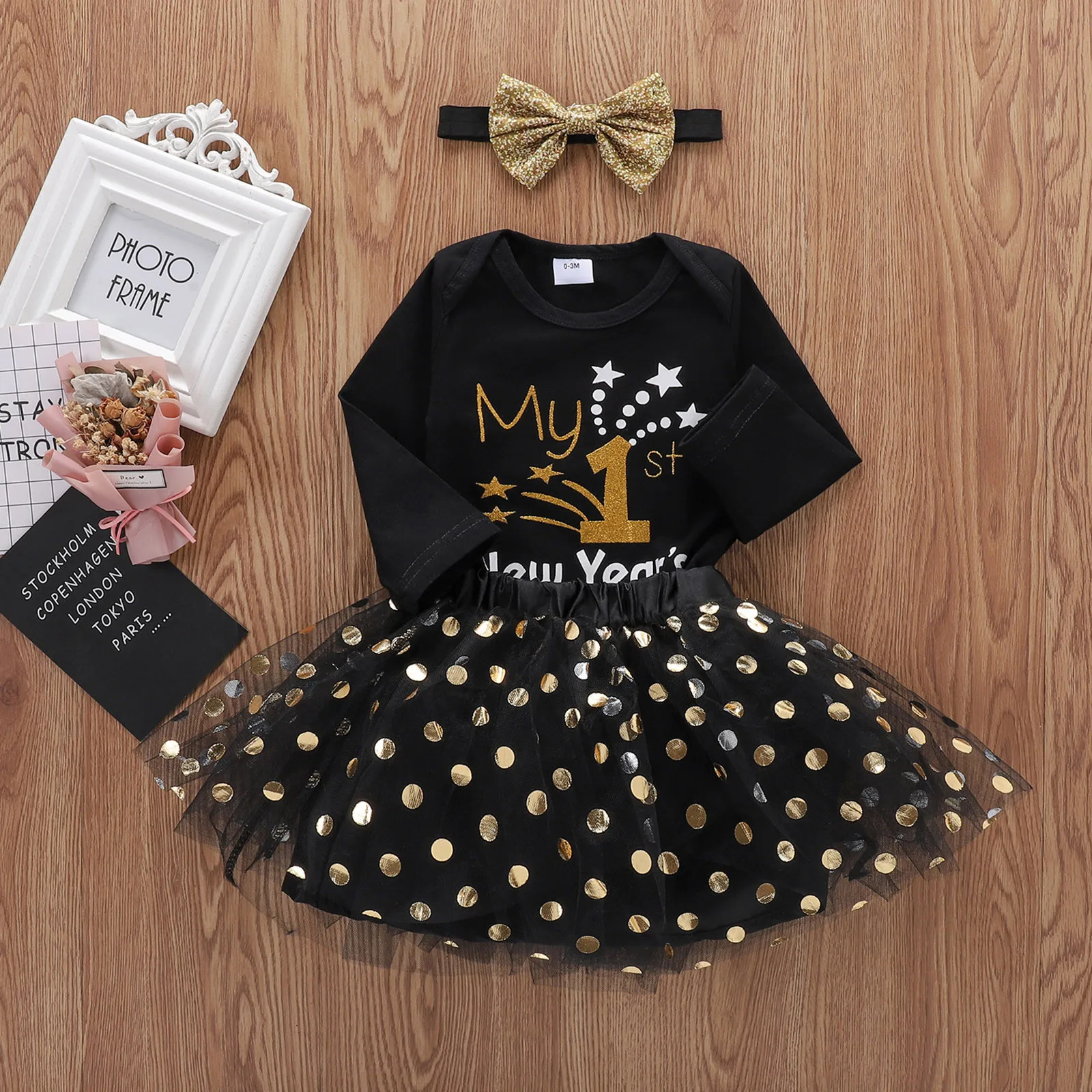 

Детский комбинезон с юбкой-пачкой, на возраст 0-24 месяца