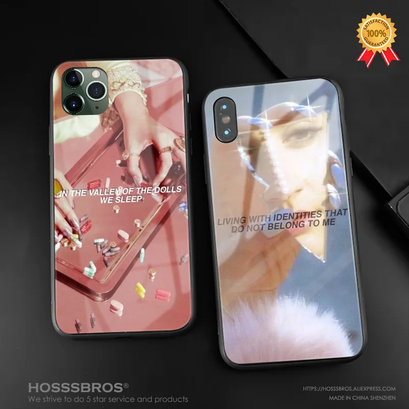 Мягкий силиконовый чехол с закаленным стеклом для iPhone SE 6s 7 8 Plus X XR XS 11 Pro MAX|Бамперы|