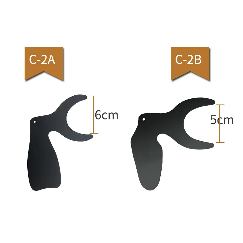 1pcs Dental Photographic Image Board Oral Cheek Black Plate Contrast Autoclavable Dentist Tools Dentistry Lab instruments 6 Size | Красота и