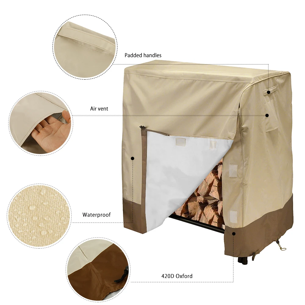 Практичный сад дрова сушилка для журнала крышка с защитой от пыли