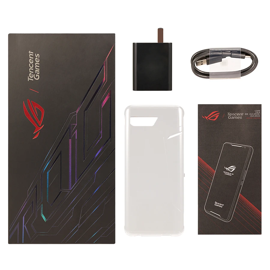 Новый мобильный телефон Asus ROG Phone 2 6 59 дюйма 8 ГБ ОЗУ 128 Гб ПЗУ Snapdragon 855 + NFC II ZS660KL 6000