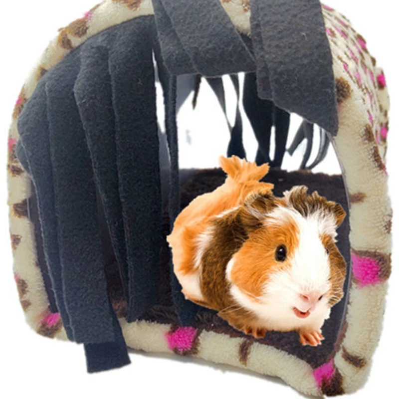 Hamster Guinea Pig Rabbit Tassel Tunnel Nest Small Pet Animal Passageway Habitat | Дом и сад