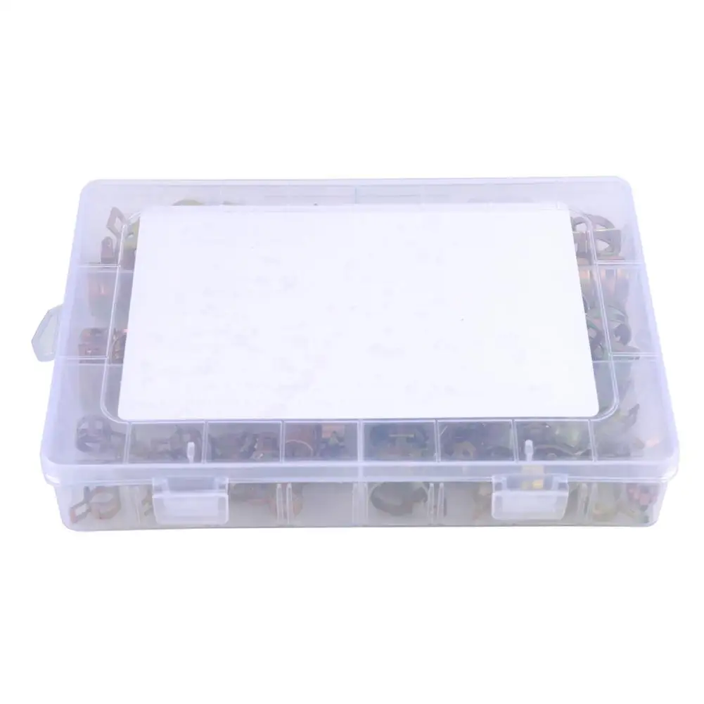 84 шт./компл. пружинный зажим для топливной линии силиконовый вакуумный хомут труб