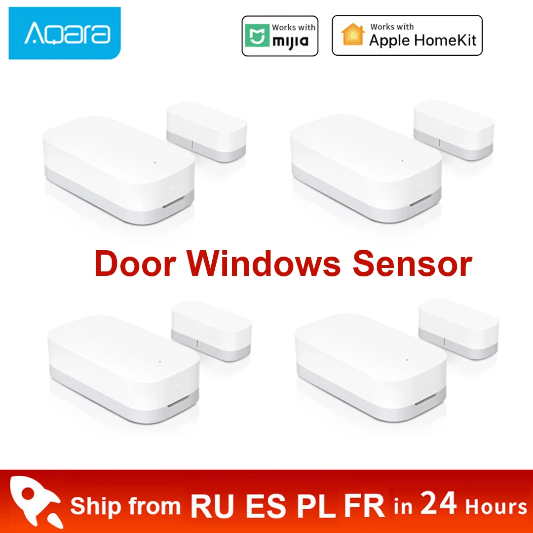 Датчик открытия окон и дверей Xiaomi Aqara Smart Zigbee беспроводное соединение мини датчик