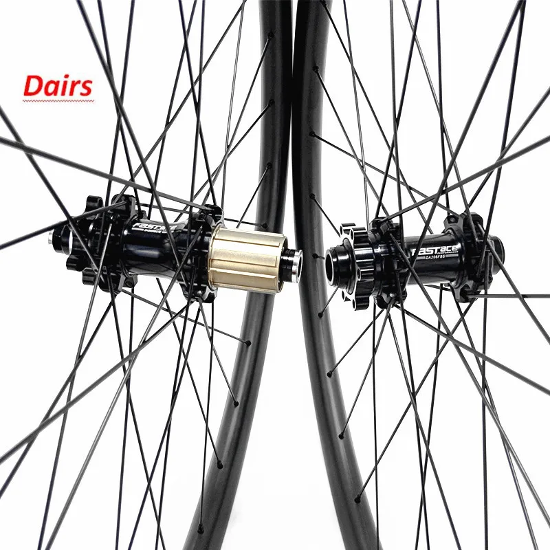 Карбоновый диск колеса горного велосипеда 29er прямой вытяжной 35x25 мм бескамерный