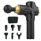 Массажный пистолет для расслабления тела с ЖК-дисплеем, расслабляющий мышечный пистолет с 30 скоростями, черный Вибрационный MG47216