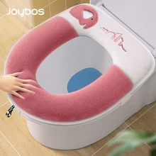 Winter Warm Toilet Seat Cover Closestool Mat Washable Bathroom Accessories Short Plush Pure Color So