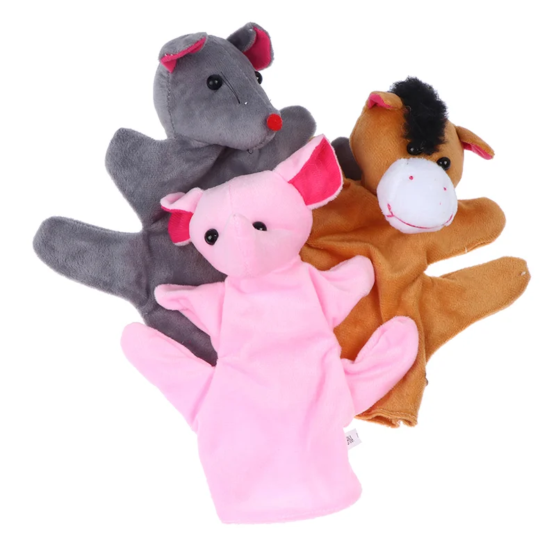

Hand Puppet Animal Plush Toys Baby Educational Cognition Hand Toy Finger Dolls Plush Toy Baby Cloth Art Educational Hand Toy