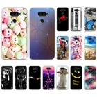 Мягкий чехол из силикона и ТПУ для LG V40 V50 ThinQ X CAM X Мощность 3 X Стиль K200 чехол милые животные чехол-накладка для телефона в виде ракушки чехол бампер Fundas