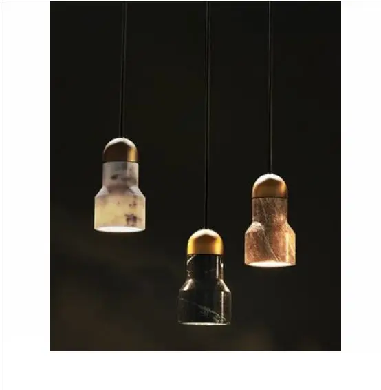 Скандинавская люстра с одной головкой простой постмодернизированный