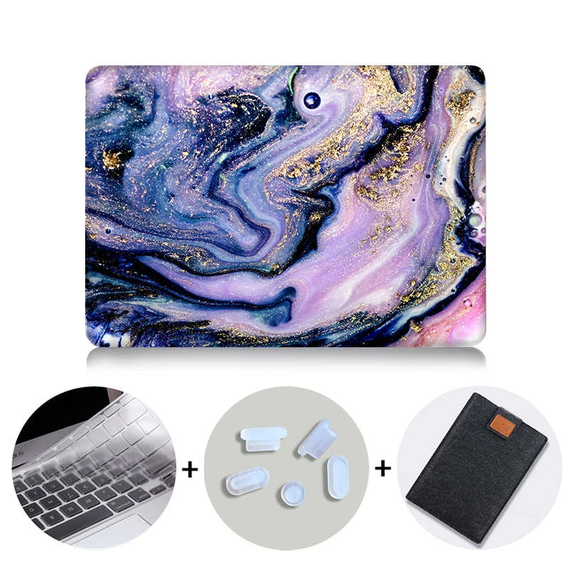 MB01 MTT чехол для Macbook Pro 13 15 с сенсорной панелью мраморный Жесткий Чехол для mac book Air Pro retina 11 12 13 15 дюймов чехол для ноутбука - Цвет: MB01