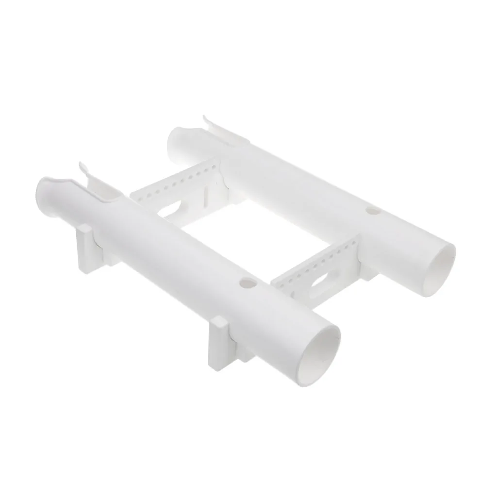 

Plastic Boat Fishing 1/2/3 Rod Holder Storage Rack Tube Pole Bracket White