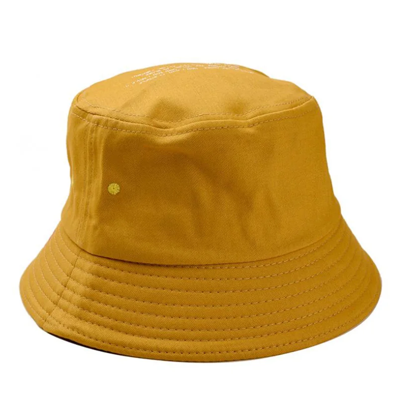 

1PC Unisex Bucket Hat Fishing Outdoor Hip Hop Cap Men's Summer For Fisherman