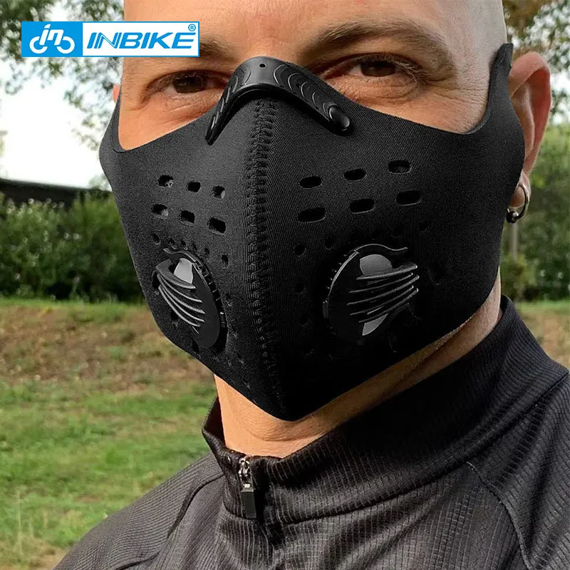INBIKE PM2.5 Респиратор маска для бега фитнес-Тренировка Спортивная тушь для ресниц страйкбол велосипедный рот муфельные велосипедные маски для лица