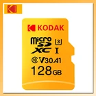Высокоскоростная Micro SD карта KODAK U3 512 ГБ 128 Гб 64 ГБ 32 ГБ 4K карта памяти TFSD карта Micro SD класс 10 tarjeta de memoria