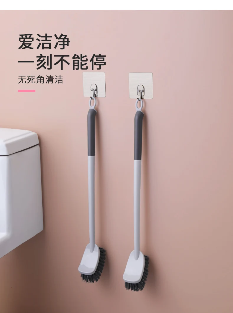 

Soft Bristle Toilet Brush Holder Wall Mounted Head Toilet Bowl Cleaner Brush Szczotki Do Toalety Toilet Brush Holders BG50TB