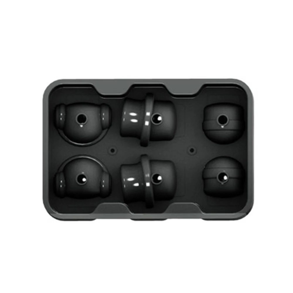 Skull Ice Mold Tray Silicone Cube Maker Whiskey Beer Cocktails Skeleton Head Cream Molds Bar |