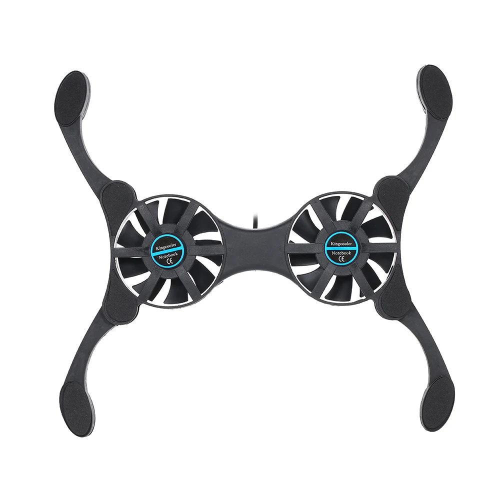 Портативный мини-кулер складной охлаждающий вентилятор с двумя USB-портами для ПК
