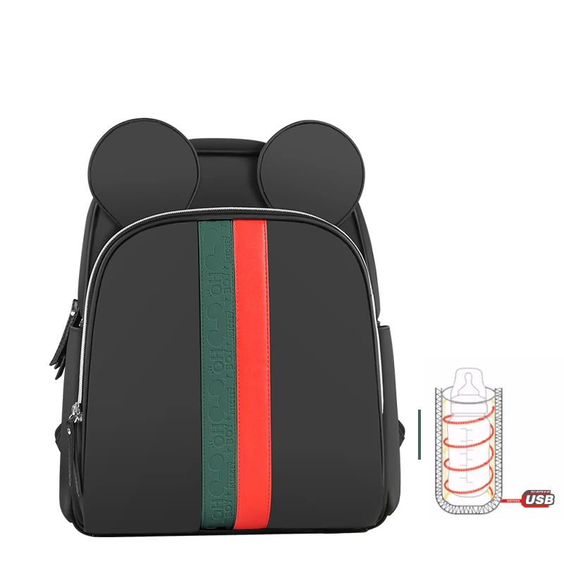 Сумки для подгузников disney, рюкзак, детская Водонепроницаемая коляска, сумка для подгузников для мамы, мамы, Микки, Минни, мокрая сумка, органайзер для подгузников для мальчиков - Цвет: BB0081