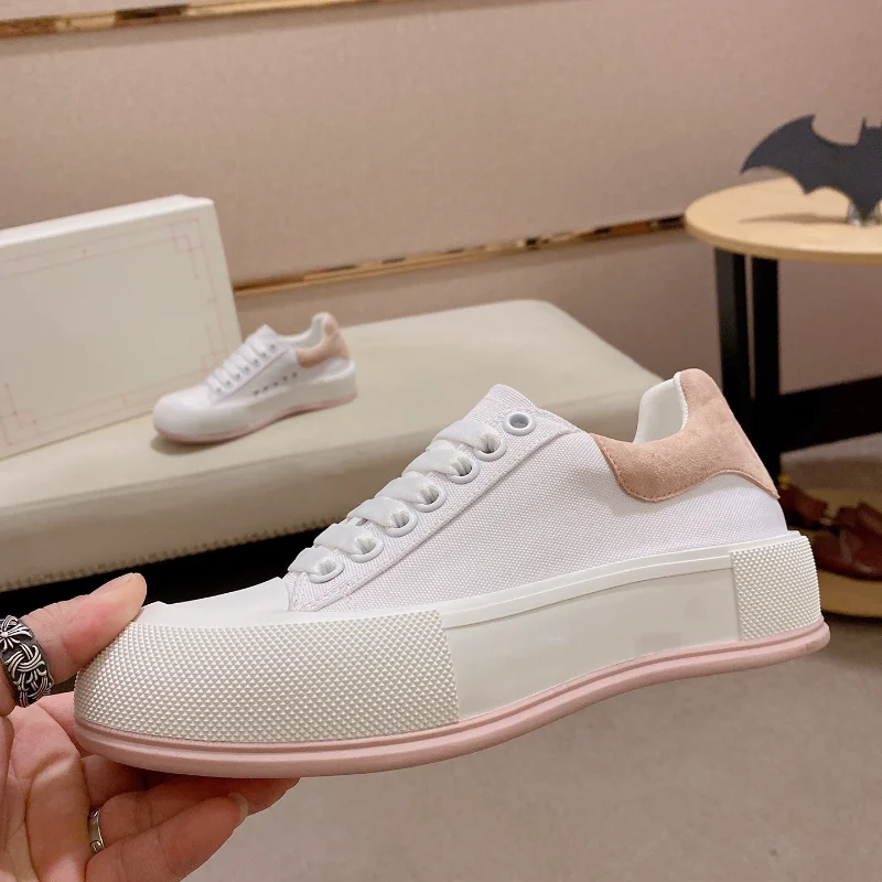 

Women Sneakers Fashion Woman's Shoes Spring Trend Casual Sport Shoes For Women New Comfort Pink Vulcanized Platform Shoes