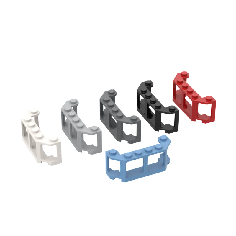 

Buildmoc Bricks 17454 2X6X2 No. 2 train/ship glass For Building Blocks Parts DIY Construction Christmas High-tech Gift Toys