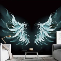 custom 3d photo wallpaper mural nordic beautiful feather wings poster wall painting bedroom living room tv background home decor