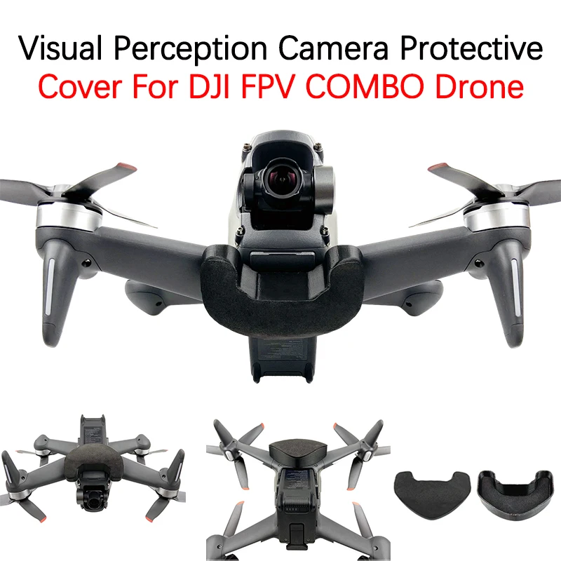 

For DJI FPV COMBO Drone Aircraft Vision Obstacle Avoidance System Protective Cover UAV vision Camera Lens Dust Cover Accessories