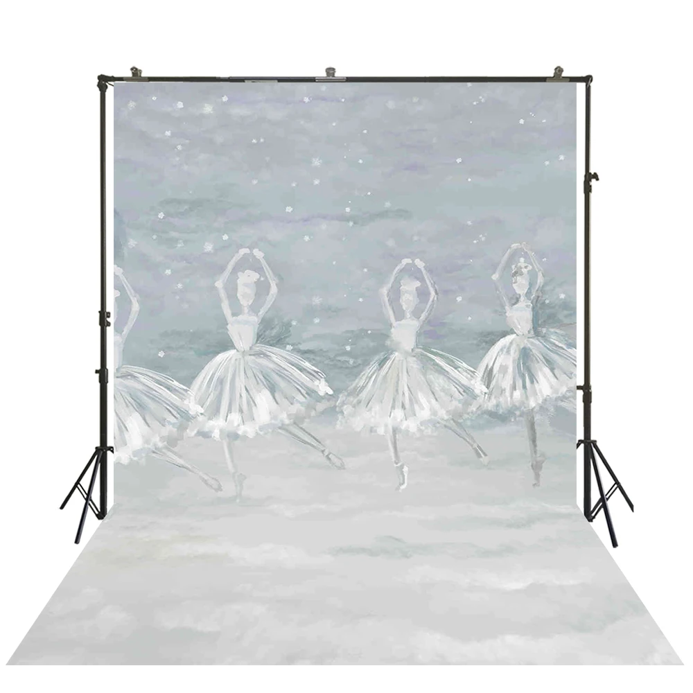 Фон для фотосъемки с изображением рисунок танцующей девушки фон задние фоны