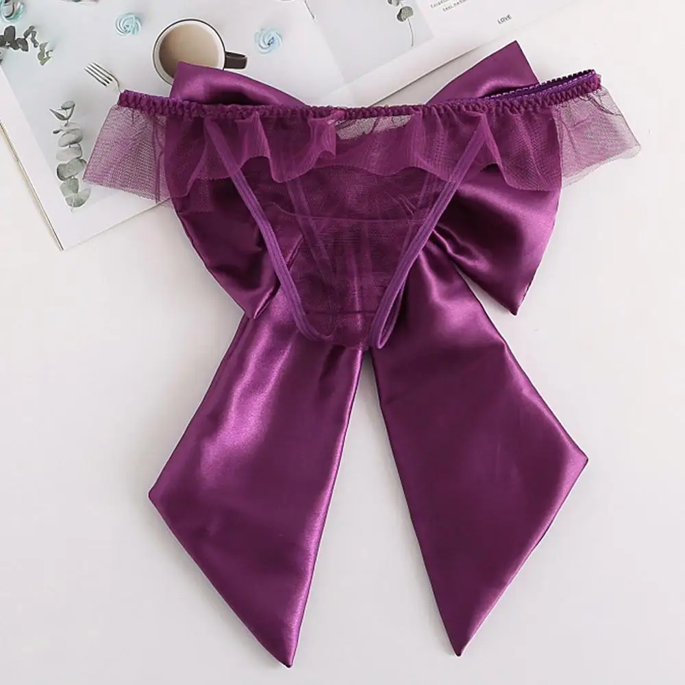 Женские сексуальные кружевные трусики модные однотонные Мягкие сетчатые