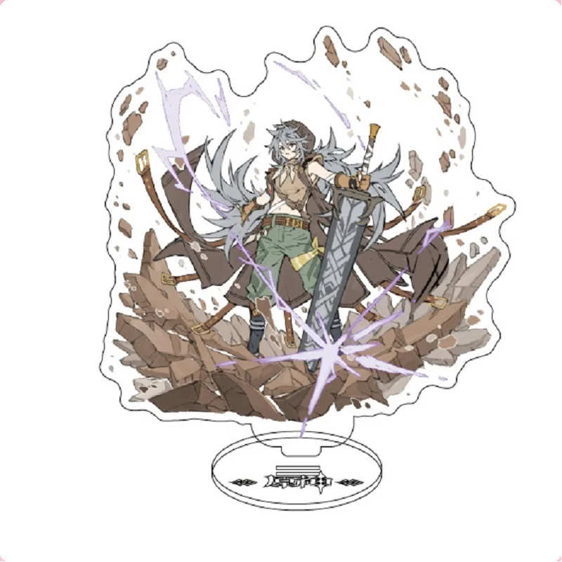 

Anime Genshin Impact Acrylic Xiao Zhongli Keqing Figure Stand Model Plate Desk Decor Standing Sign Keychain Xmas Gifts